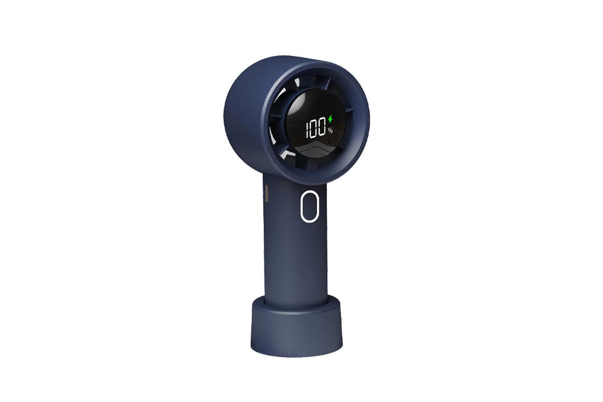 Protable Handheld Turbo Fan With Digital Display