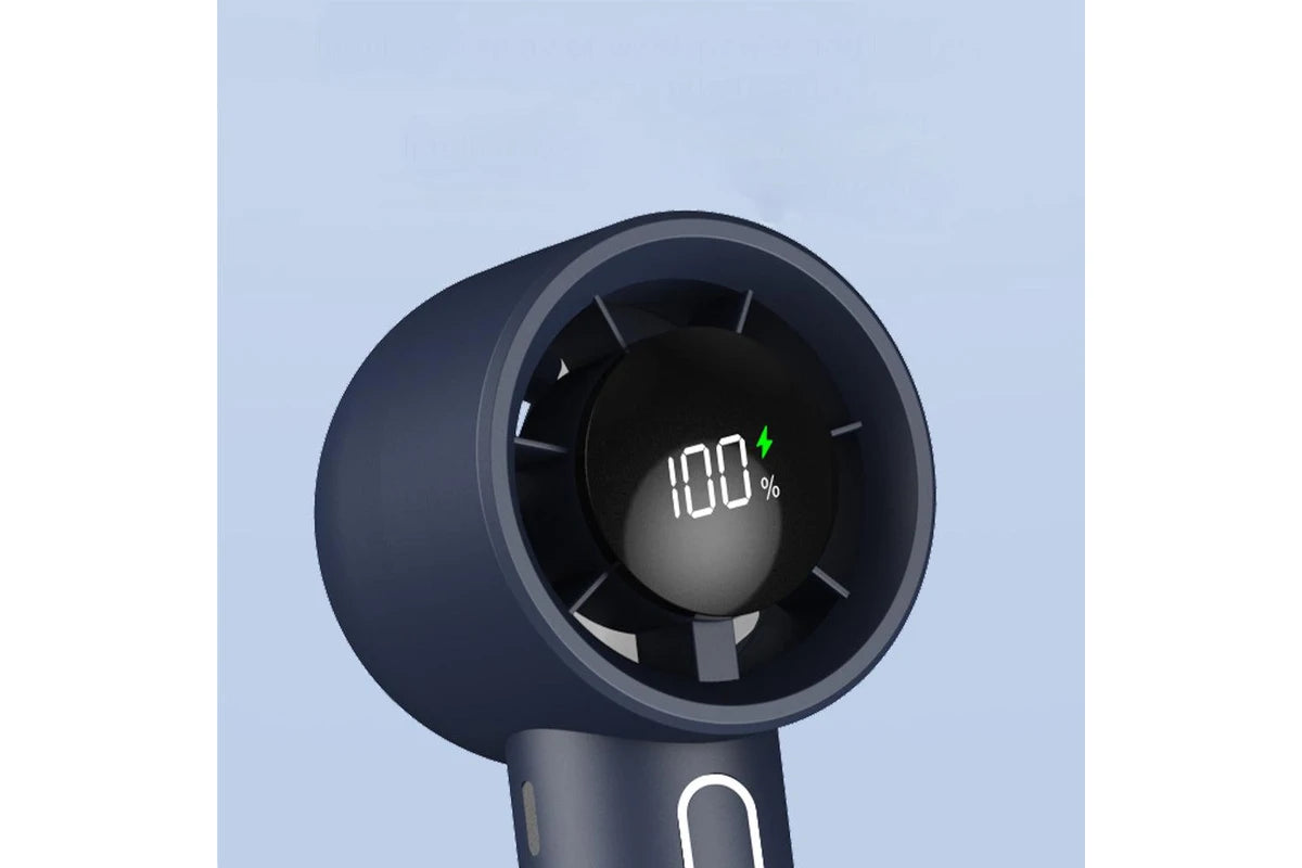 Protable Handheld Turbo Fan With Digital Display